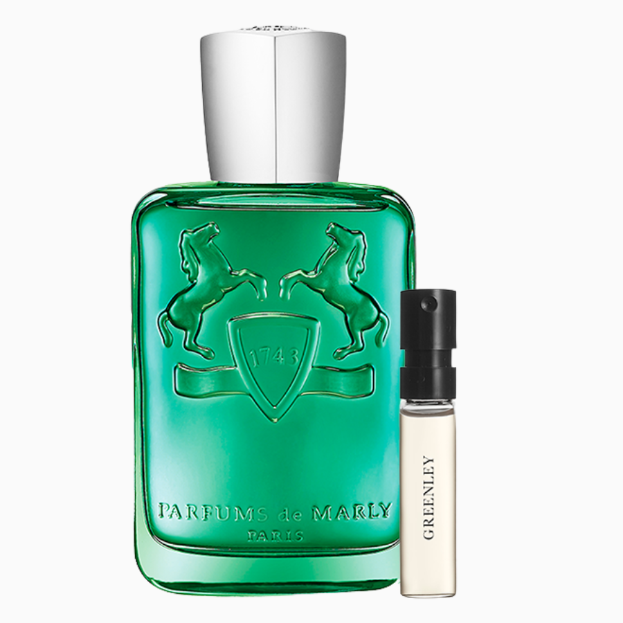 Greenley by Parfums de Marly. Samples & full size bottles. — AROMÂDEUS